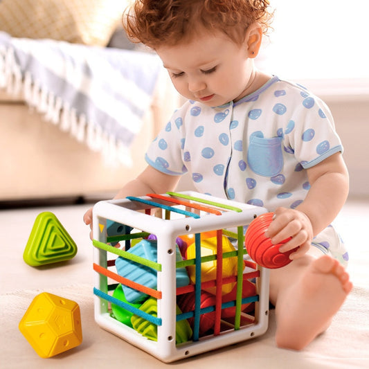 New Colorful Shape Blocks Sorting Game Baby Learning Educational